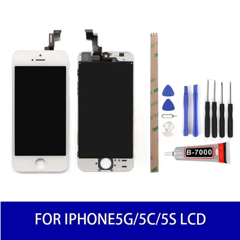 Качество AAA для Iphone5s/Se/5g/5cLcd сенсорная панель стекло дигитайзер в сборе экран