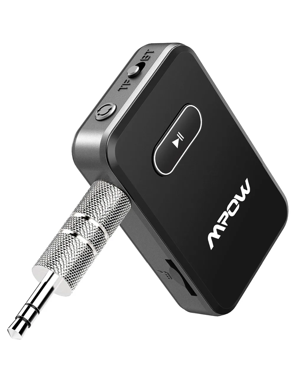 Mpow BH182 Bluetooth 4,0 приемник адаптер Поддержка TF карты макс 32 г 8 часов в режиме ожидания с микрофоном для автомобиля стерео системы динамик наушники