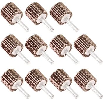 

New 20 Pack Mounted Flap Wheel 80 Grit Aluminum Oxide Sanding Flap Wheels for Drill - Abrasive Grinding Tool