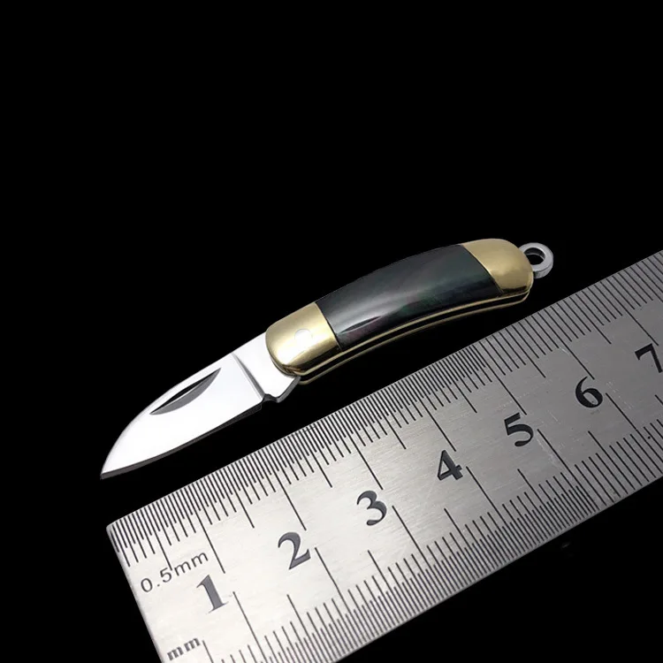 Прямая поставка складной карманный нож натуральная оболочка мини нож открытый портативный нож-брелок многоцелевой ежедневный нож ИНСТРУМЕНТЫ EDC
