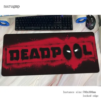

Deadpool padmouse pc accessory 90x40cm mouse pad wrist rest gaming enterprise rubber mats keyboard large mouse mat gamer