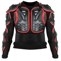 Motorcycle Full Body Armor Jacket Spine Borst Bescherming Vistuig Smart S-XL Red Side Wervelkolom Borst Schouder Bescherming Gear