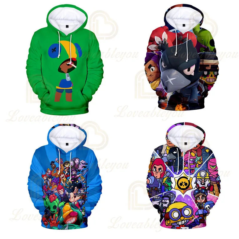 

Crow Spike Leon Shelly Hoodie Kids Men Women 3D Print PRIMO MORTIS Thin Hoodie Game Anime Star Hoodie Boys Girls Gift
