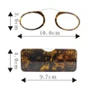 Clip para la nariz mini gafas de lectura para hombres y mujeres gafas de prescripción sin patillas Pince-Nee ► Foto 2/6