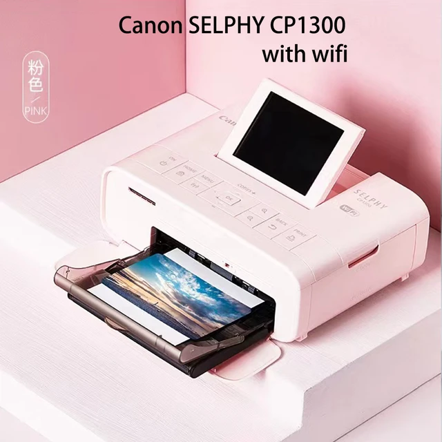 新しいキヤノンselphy CP1300コンパクトフォトプリンタキットwifi