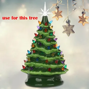 

50pcs DIY Christmas Tree Replacement Bulbs Home Decoration Ceramic Tree Light Accessories Indoor Tabletop handicraft Decoration