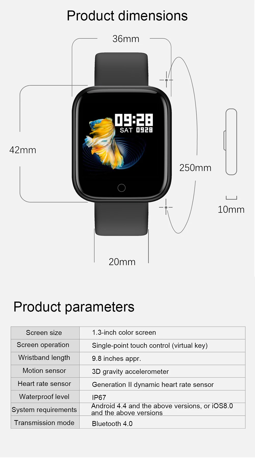 p70 smart watch 14