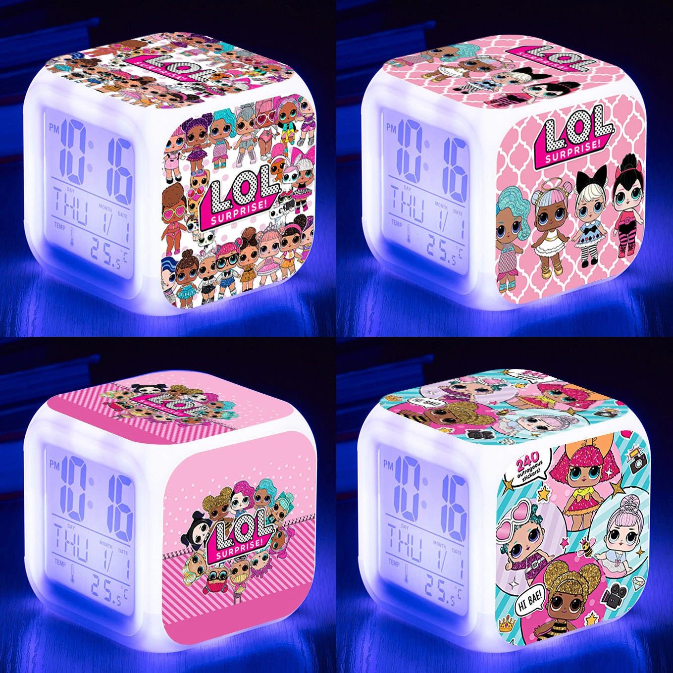 lol surprise alarm clock