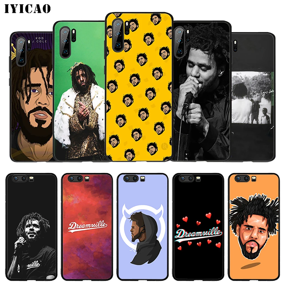 Мягкий чехол IYICAO J. Cole Jcole Rapper для huawei mate 30 20 10 lite Pro Y6 Y7 Y9 Prime 2018 &amp Nova 3i 3 2 4 2i 5i |