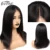 Парики из человеческих волос HANNE 4X4, швейцарские парики с закрытием шнурка, 3 части парика для чернокожих/белых женщин с натуральной прямыми волосами Remy - изображение
