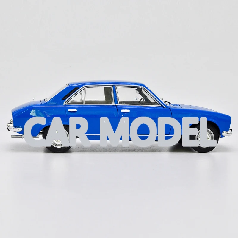 1:18 Масштаб сплава игрушечных транспортных средств 1975 biaozhi 504 автомобиль модель