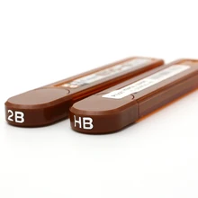 2 трубки пилот PL-5ENO механические карандаши свинцовый сердечник письменная ширина 0,5 мм свинцовый класс 2B HB удобные письма не легко сломать