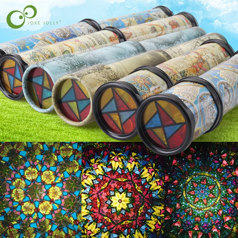 Guarderia Regalos Walenbily Kaleidoscopio, Clásico Mundo Caleidoscopio Juguetes Educativos Niños Caleidoscopios Educativos Giratorio, Extensible Para Niños Detalles Niños Cumple
