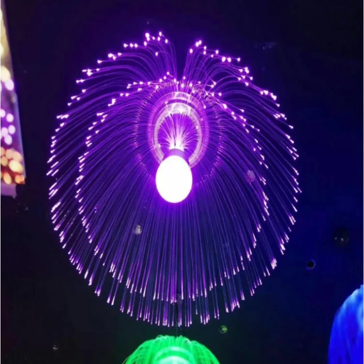 

Manufacturers Direct Selling Fiber shui mu deng LED Landscape Chandelier Light Festivals Engineering Lighting Colorful Light Who