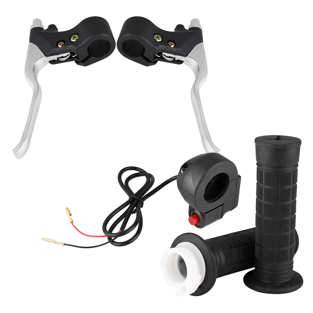 Ручка ручки Kill on/off переключатель тормозной дроссель набор рычагов качество алюминия и ABS материал для карманного велосипеда мини мотоцикл