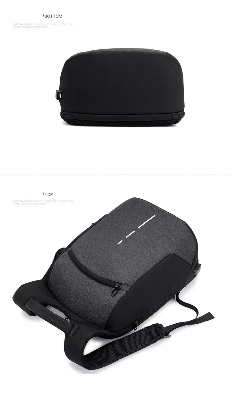 Водонепроницаемый рюкзак для ноутбука 17,3 дюймов мужской рюкзак для зарядки через usb для ноутбука 17 дюймов мужские деловые дорожные рюкзаки Новинка