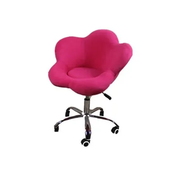 

Computer Chair Household Lifting And Rotating Plush Chair Fashion Korean Manicure Shop Warm Mini Sofa Chair