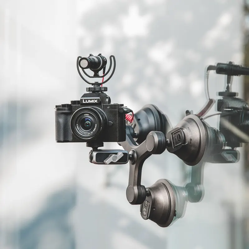 PGYTECH присоска с тремя ручками крепление на присоске совместимое OSMO Action Pocket 2 Gopro 9 8