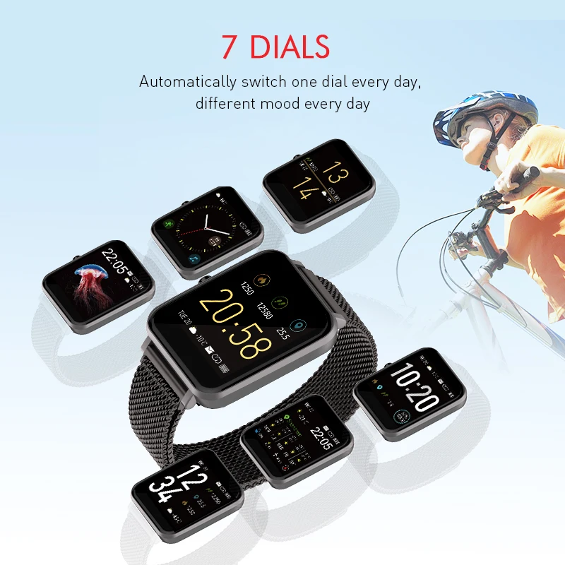  HAVIT Fitness Tracker Smart Watch Blood Pressure Measurement IPX68 3ATM Screen 1.54 inches Watch 7  - 4000329002670