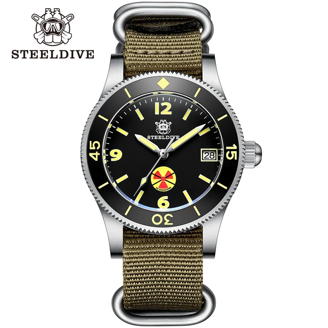 Steeldive SD1952T giappone NH35 orologi automatici lunetta in ceramica  orologi da polso da uomo|Mechanical Watches| - AliExpress