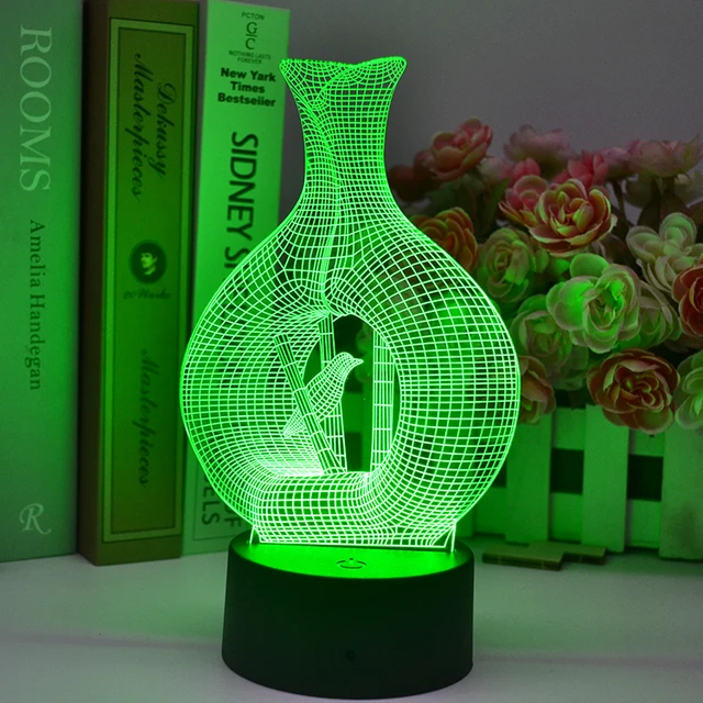 Apt Slump coupon Personalized Clear Acrylic Laser Cut 3d Led Lamp Night Light Wedding Party  Souvenirs For Guests - Night Lights - AliExpress