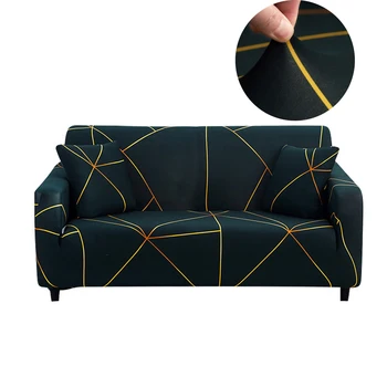 

All- Sofa Cover Printed Elastic Cover Stretch Sofa Slipcovers Sectional Living Room Couch Cover Sofa Cover 1/2/3/4 Seat