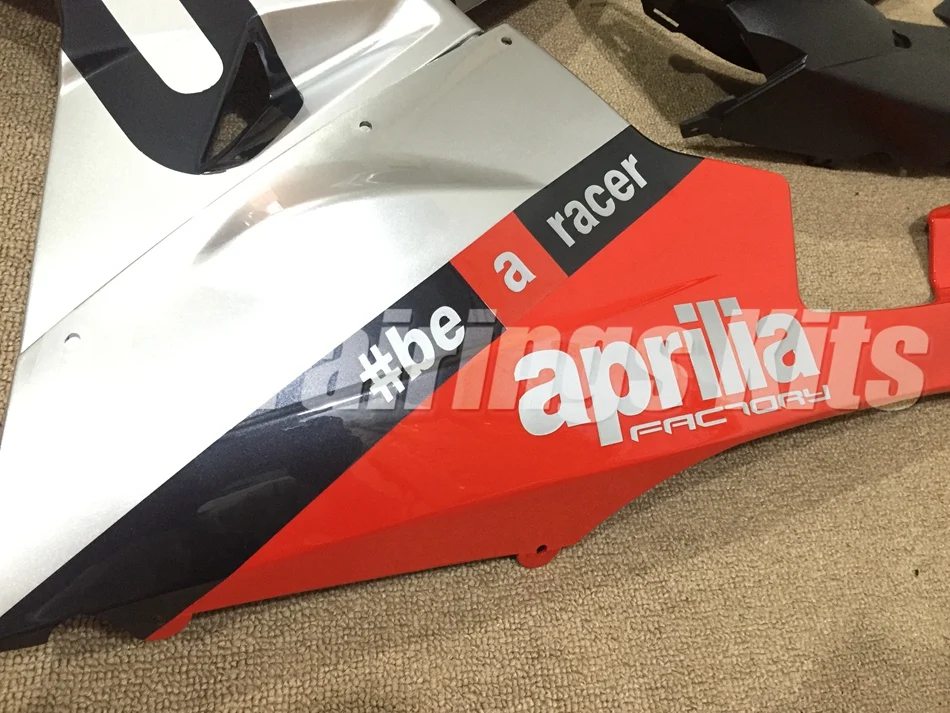ABS литья под давлением обтекатель комплект подходит для Aprilia RS125 06 07 08 09 10 11 RS4 RSV 125 2006-2011 Обтекатели красный серебристый зеленый