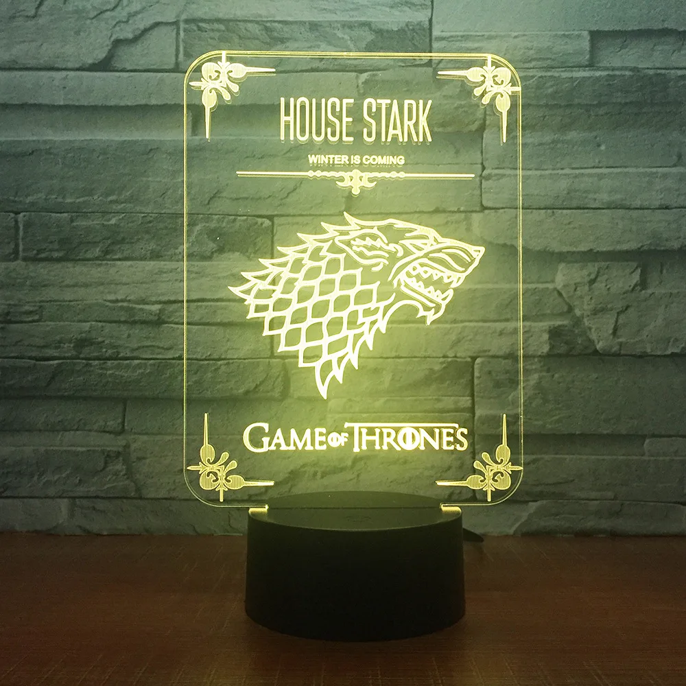 3D Led моделирование ночник Usb игральные карты настроение сенсорная кнопка атмосферная настольная лампа Дети Спальня сон декоративное освещение для дома