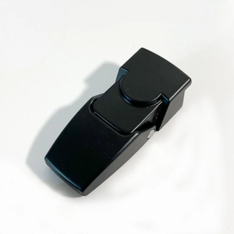 

10pcs Suitcase Latch Black Coated Hasp Lock Hidden cylinder Security Security Toggle Buckle