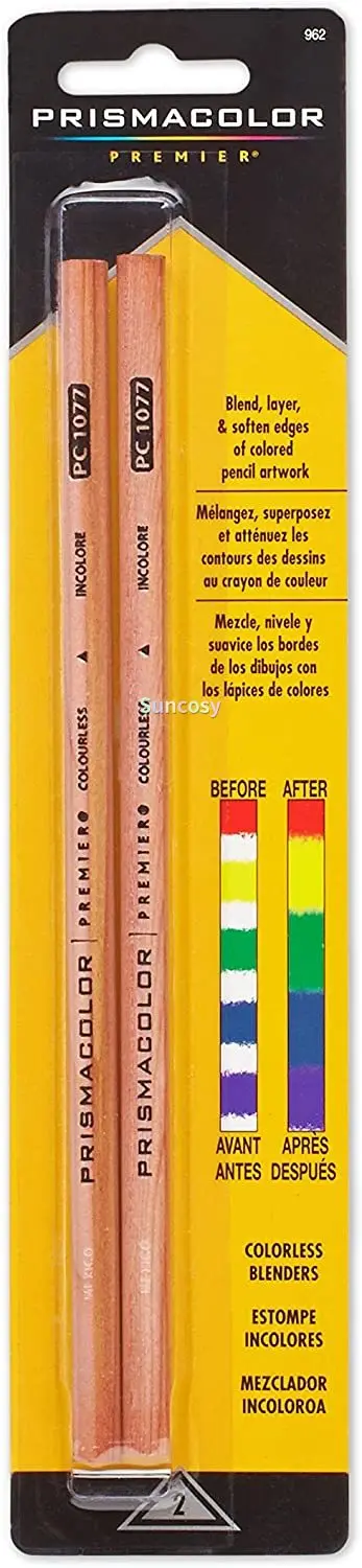 Prismacolor Premier Colorless Blender Pencil, 4 Pencils, 2 PACK OF 2 (962)