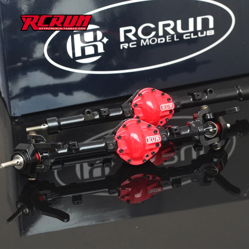 IMG RCRUN 1/10 RC climbing car M6S metal front and rear axle
