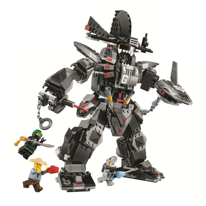 

NEW Garma Mecha Man Robots Compatible With Legoing Ninja Model Building Blocks 806 Pcs Bricks Birthday Gifts Toys For Children