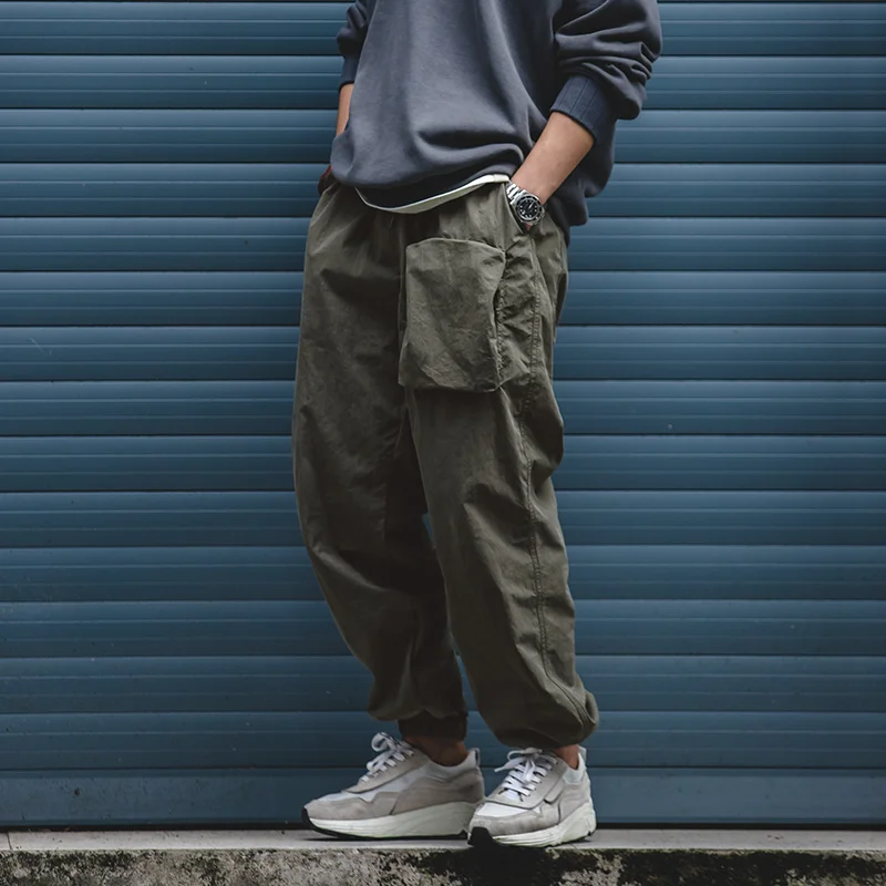

Maden Streetwear Military Cargo Pants For Men Japanese Pocket Joggers Track Casual Legging Overalls Loose Trousers Ropa Hombre
