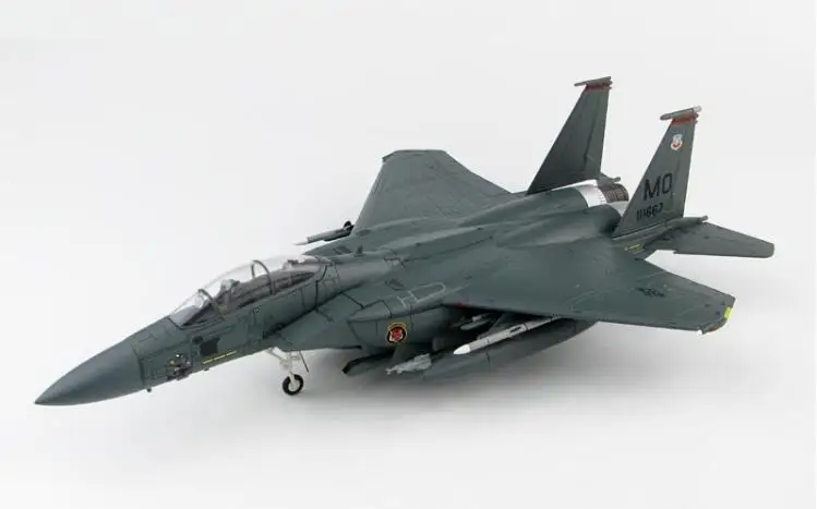 Изысканная модель истребителя из сплава США 1/72 F-15E, модель сборника войны в Китае A4509