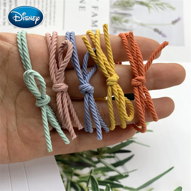Disney 1pcs Mickey Minnie Nylon Elastic Hair Rubber Band children Headband Kids Hair Accessories Girl Hair Band cartoon Headwear