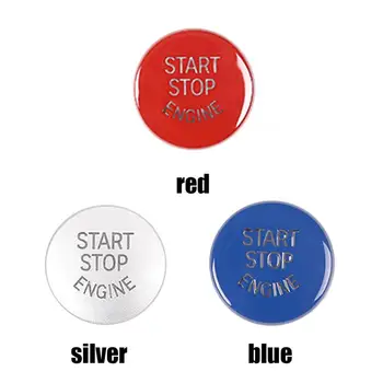 

Newest Engine START STOP Switch Button Replace Cover Key Decor for BMW 1 3 5 Series X1 X3 X5 Car Interior Styling Accessories