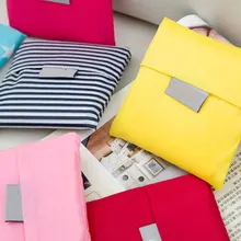 Креативная экологически красочная Складная многоразовая сумка для продуктов, хозяйственная сумка, моющаяся сумка из полиэстера в прилагаемом мешочке