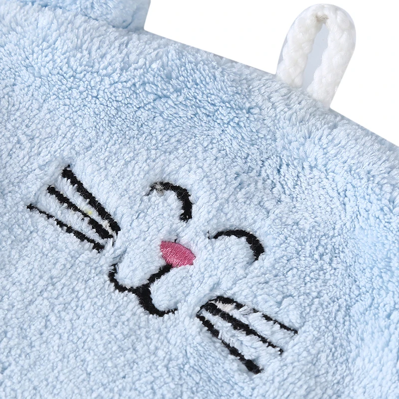 Милое мультяшное полотенце с животными, плотное Коралловое флисовое полотенце для дома, ванной комнаты, высокое качество, впитывающее полотенце для рук s