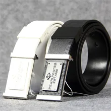 PG гольф-клуб ремень в стиле гольфа из искусственной кожи полный набор перламутровые ворота ремни Съемная Ширина 3,5 см для мужчин и женщин