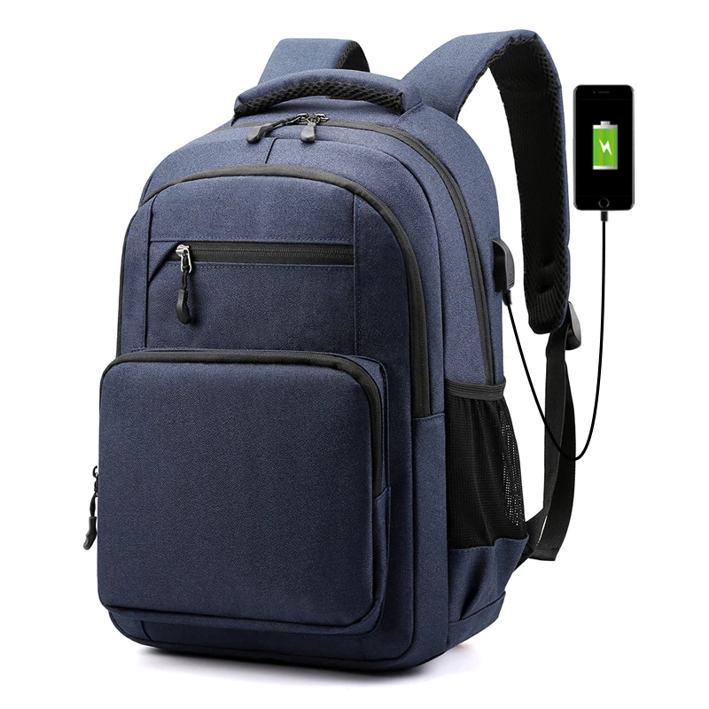 thumbnail image 1 of Mochila Usb antirrobo, Mochila para ordenador portátil de 15,6 a 17 pulgadas, bolso para hombre y mujer, Mochila de viaje para hombre y mujer, 1 of 5