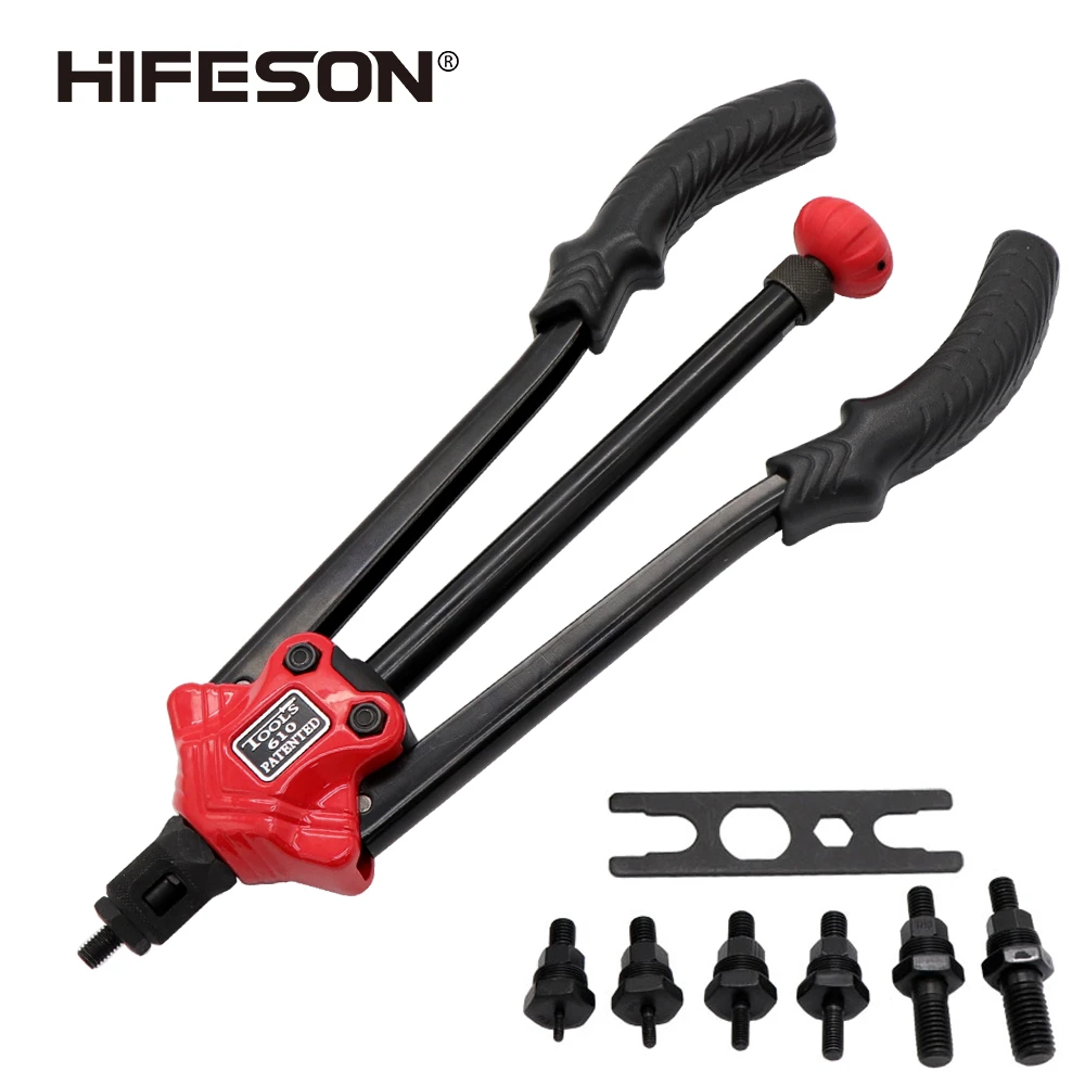 Hifeson Rivet Nut Tool Insert Manual Riveter Threaded Nut Riveting