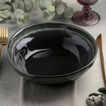 

Plate "Verde notte", 1 l, d = 21.5 cm