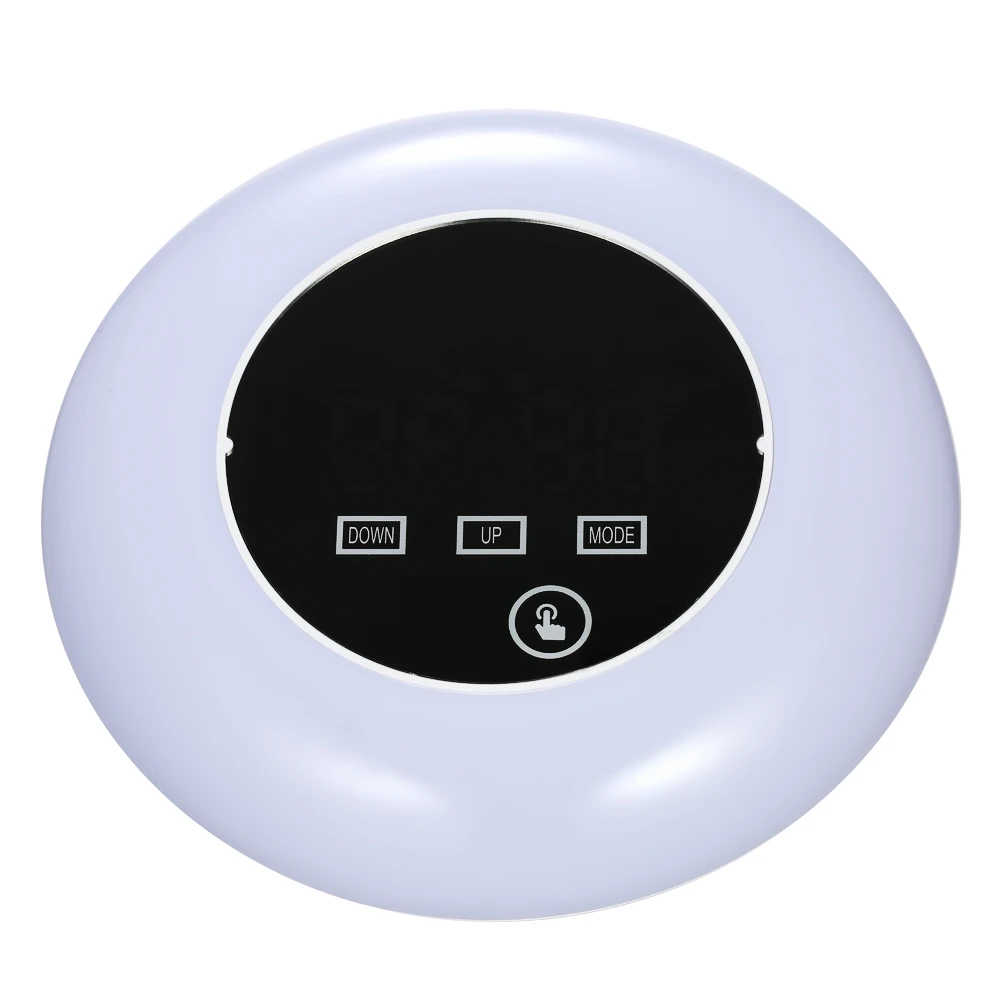 

Digital Mirror Temperture Alarm Clock LED Display Desk Table Clock USB Power RGB Light LED Alarm Clock Snooze Function