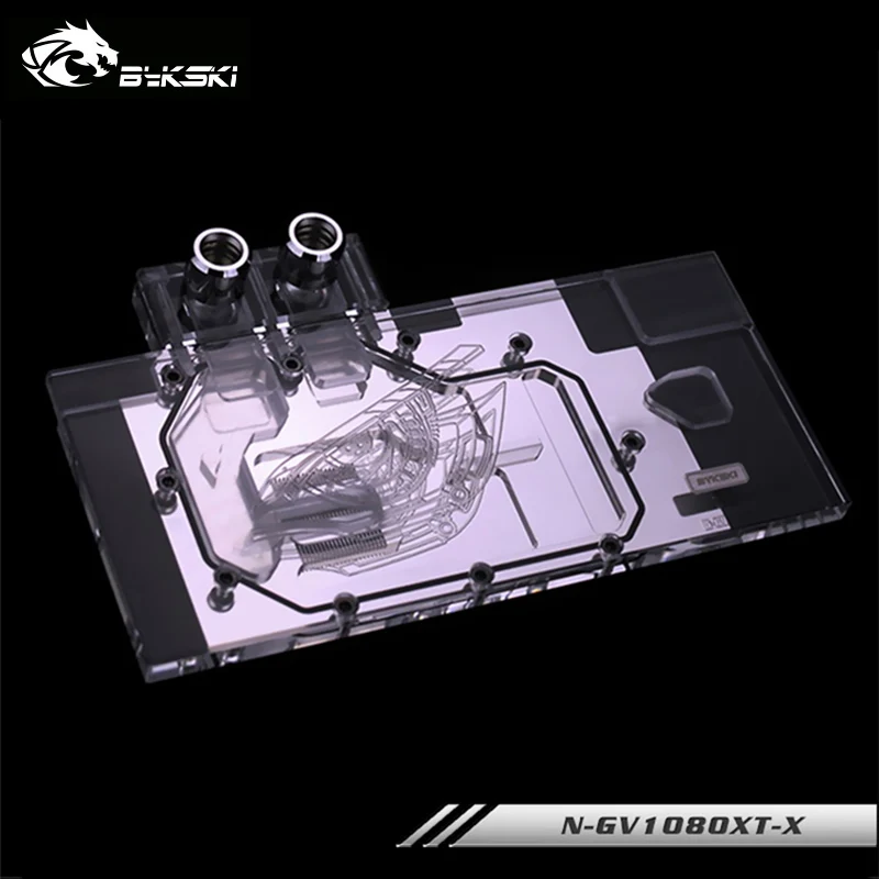 Водяной блок Bykski GPU для Gigabyte GTX 1080 Xtreme Gaming AORUS 1070Ti 8G кулер видеокарт с полным