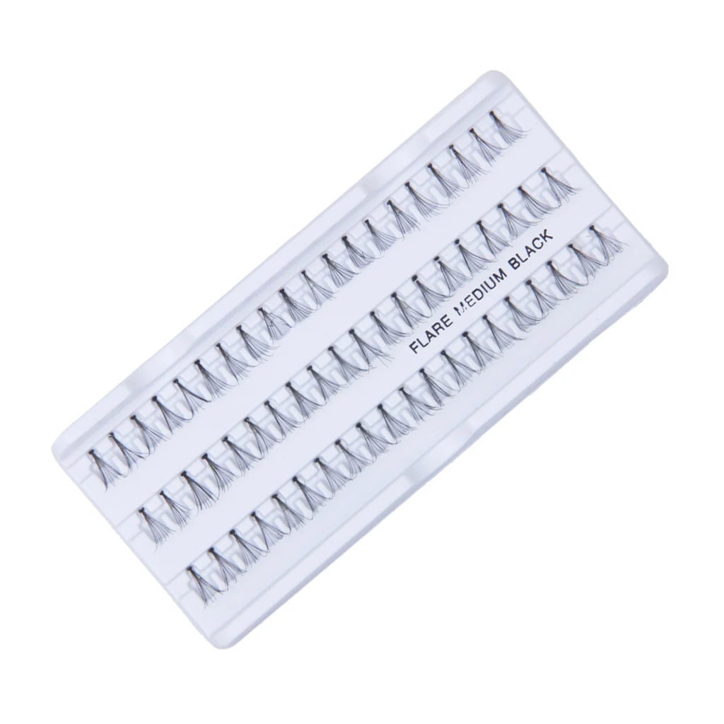 3D Individual Volume Lash Extensions Semi Permanent False Eyelashes 60pcs