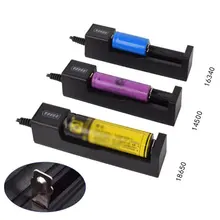 

Lithium Battery USB Android Charger Adapter Glare Flashlight Accessories 18650 Charger 26650 Smart 3.7V Battery Universal 1 Slot