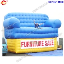 Гигантский надувной диван, модель для продажи мебели, рекламный надувной диван, воздушный шар