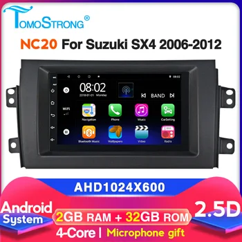 

car radio GPS Navigation For Suzuki SX4 2006 2007 2008-2013 auto radio multimedia player support Bluetooth WIFI video output