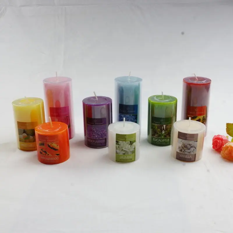 Candela aromaterapia candela cilindrica olio essenziale decorazione di  cerimonia nuziale candele decorative candele profumate - AliExpress