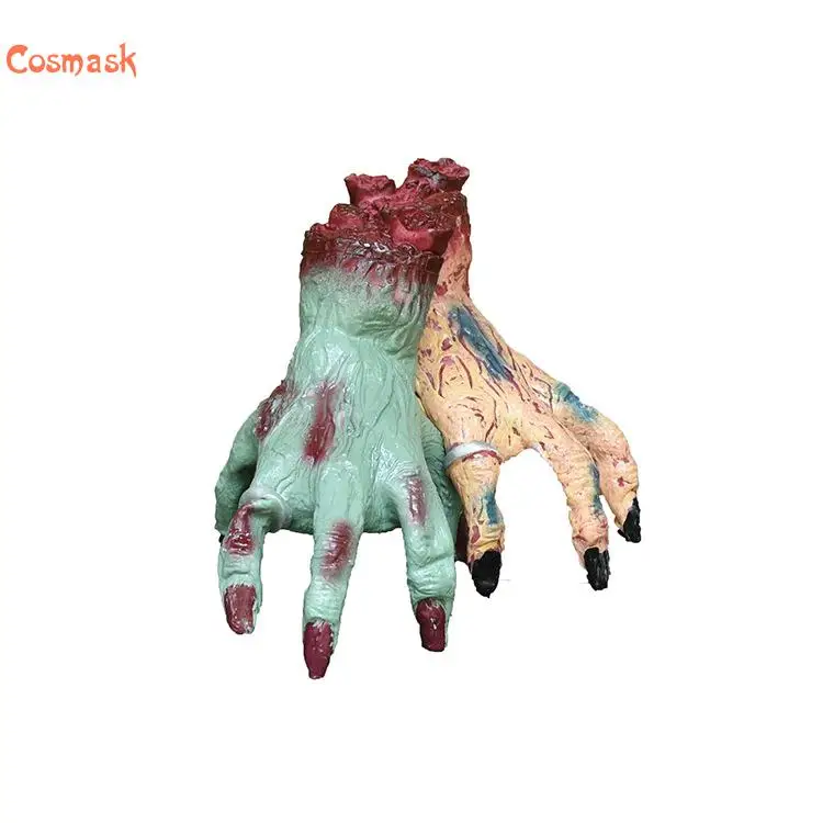 Cosmask Halloween color devil Latex Mask Adult Party Costume horror Carnival Cosplay party props |